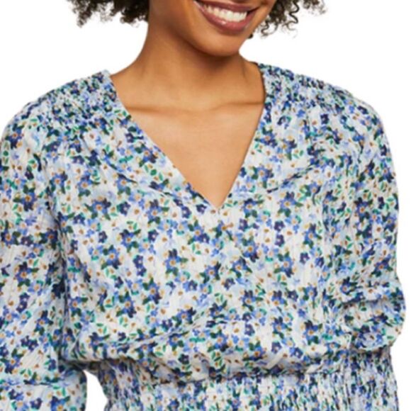 NWT Veronica Beard Darrah Dress Cobalt Multi Size 6 - Picture 3 of 15